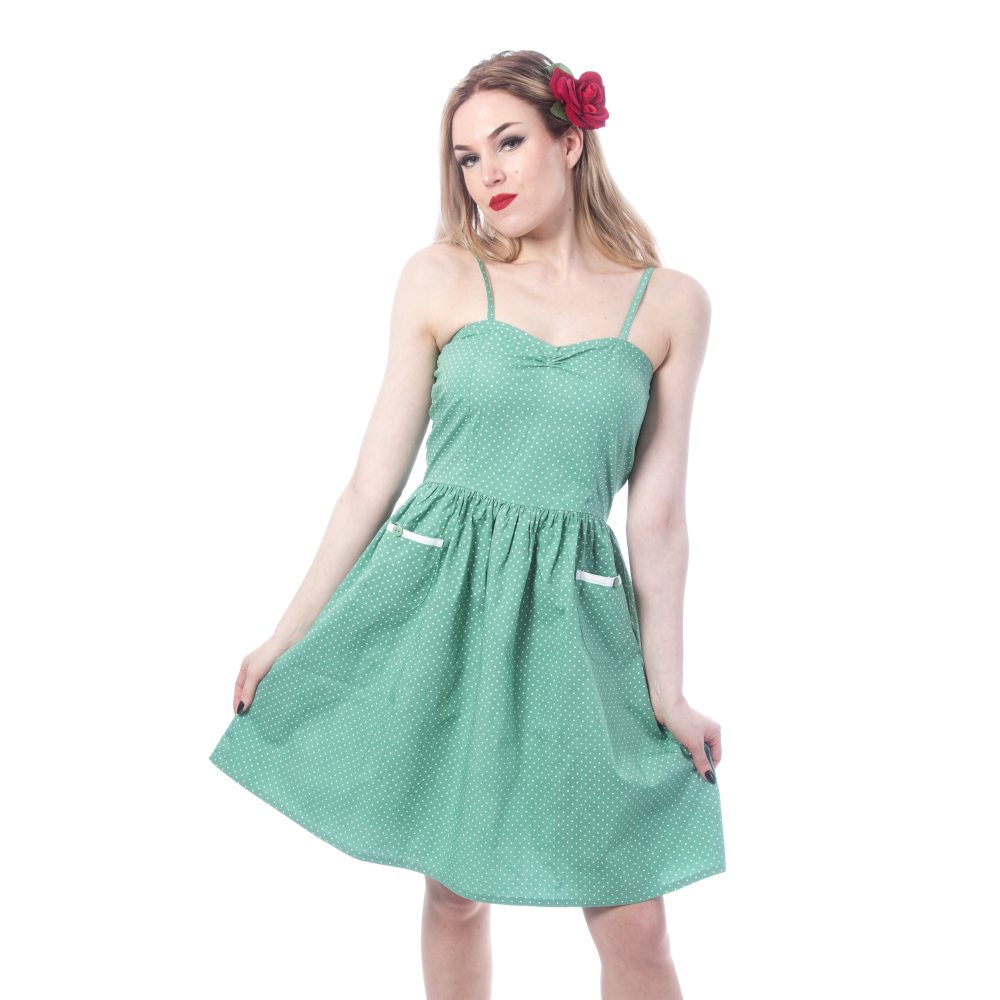 Rockabella - IRIE Robe courte - Vert
